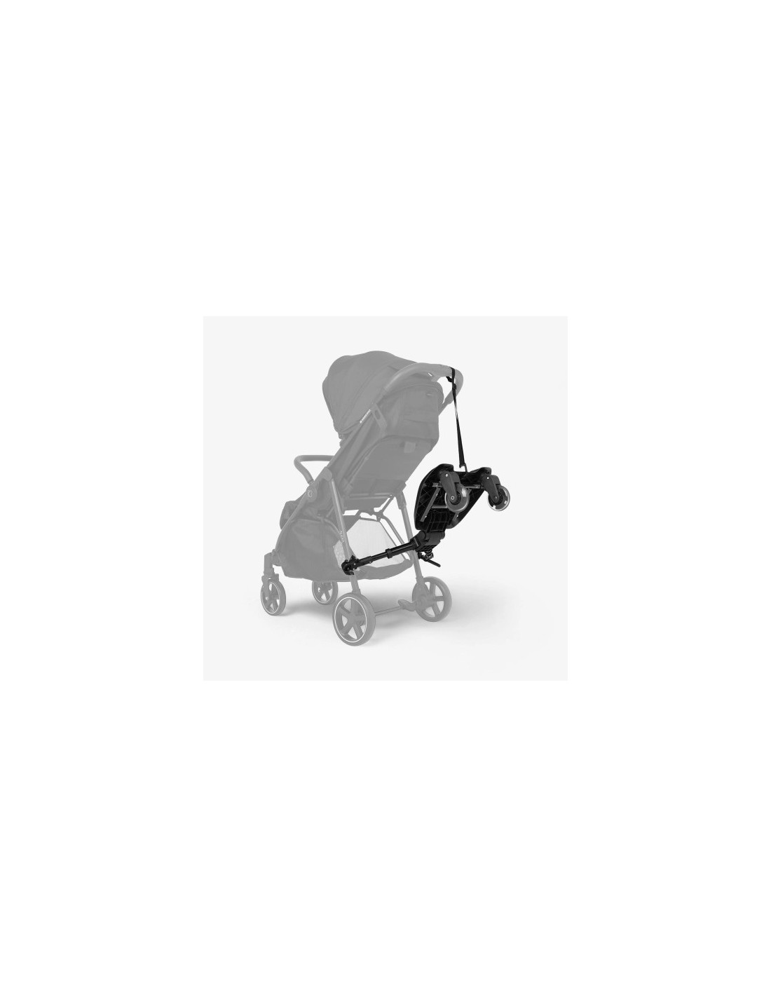 Pedana Passeggino Ally Black Universale per Secondo Bambino | shopincasa.it