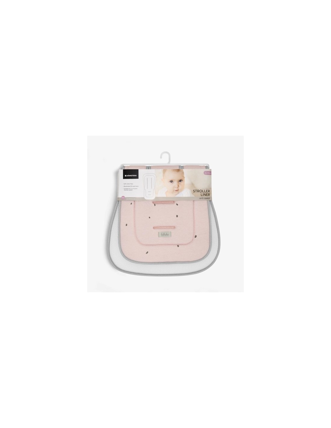 Fodera Passeggino Antisudore Rosa Traspirante Universale | shopincasa.it