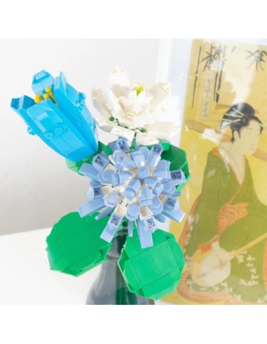 PRESCOLARI: vendita online Nice Flower mattoncini fiori, costruzioni componibili, bouquet fiorito, gioco creativo bambini, se...