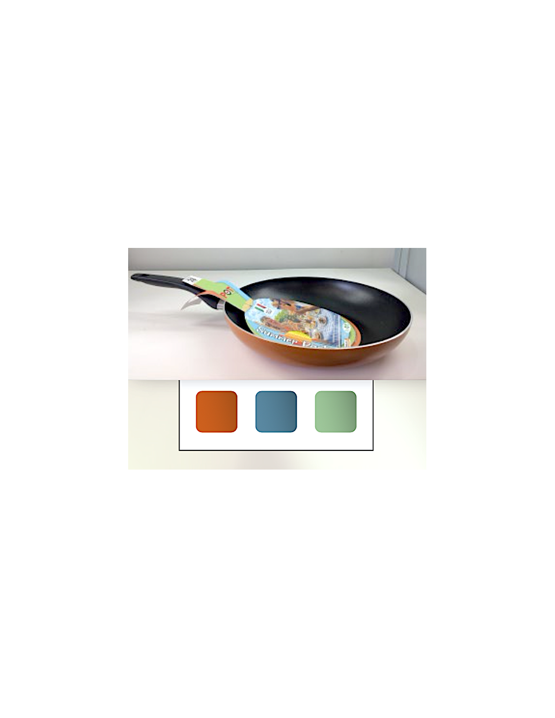 SUMMER PARTY PADELLA 28CM COLORI ASSORTITI