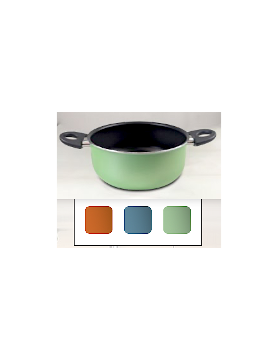 SUMMER PARTY CASSERUOLA 18CM 2M COLORI ASSORTITI