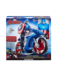 AVENGERS B6156 IRON MAN TITAN HERO CON VEICOLO