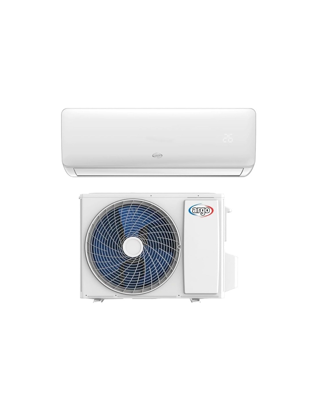 CONDIZIONATORI: vendita online Argo ClimaDesign, condizionatore 12000 BTU, inverter, Wi-Fi, classe A++ raffreddamento, A+ ris...