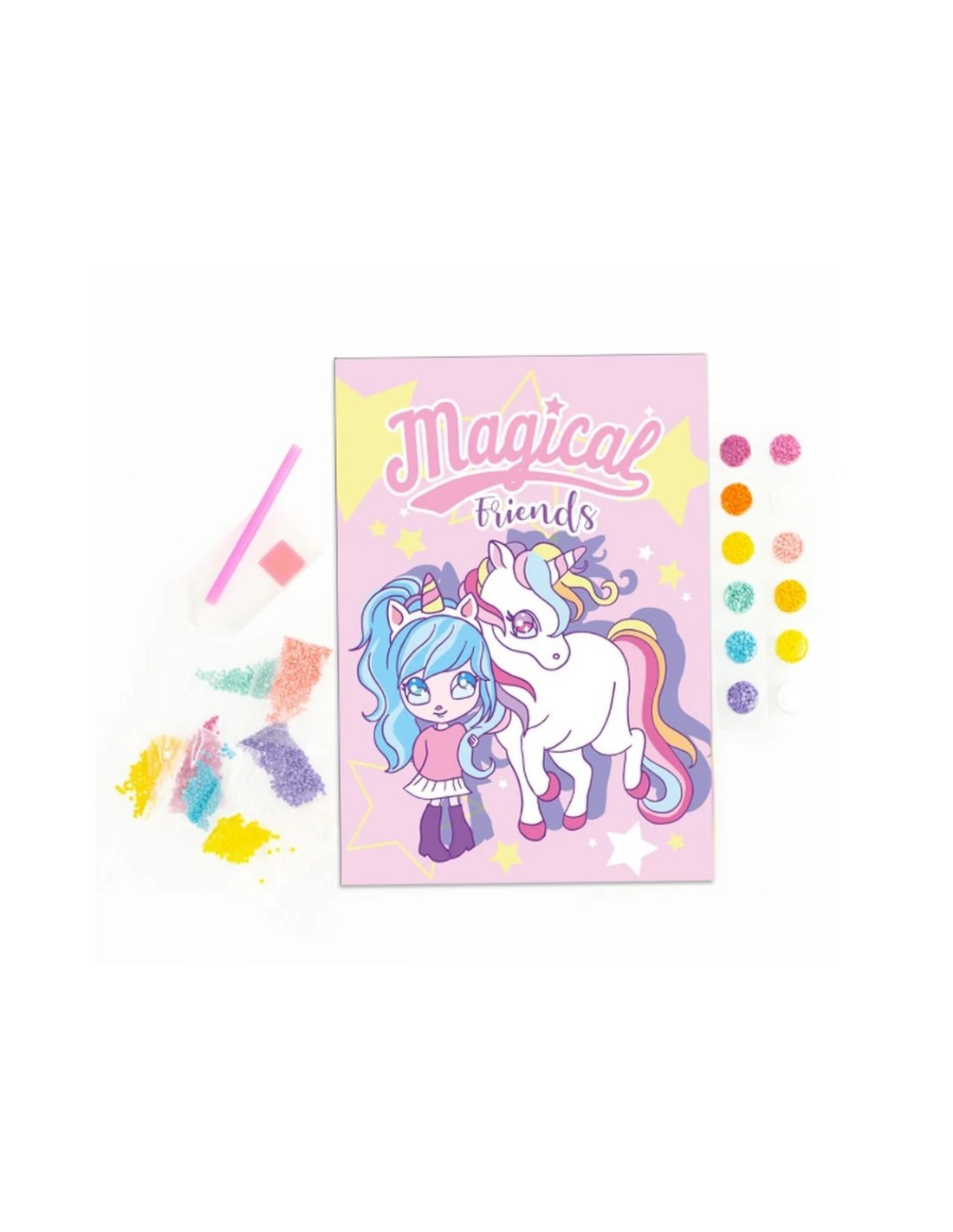 GIOCHI GIRL: vendita online DIAMANTINY Design Art, kit mosaico unicorno, diamond painting, cristalli 3D, fai-da-te, bambini 6...