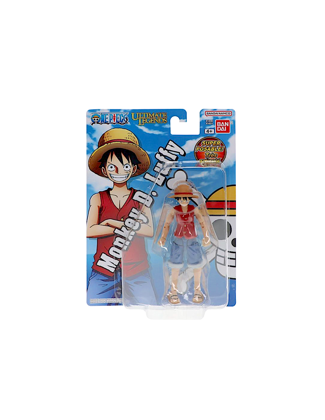 ONE PIECE T13108 LUFFY PERSONAGGIO 12CM