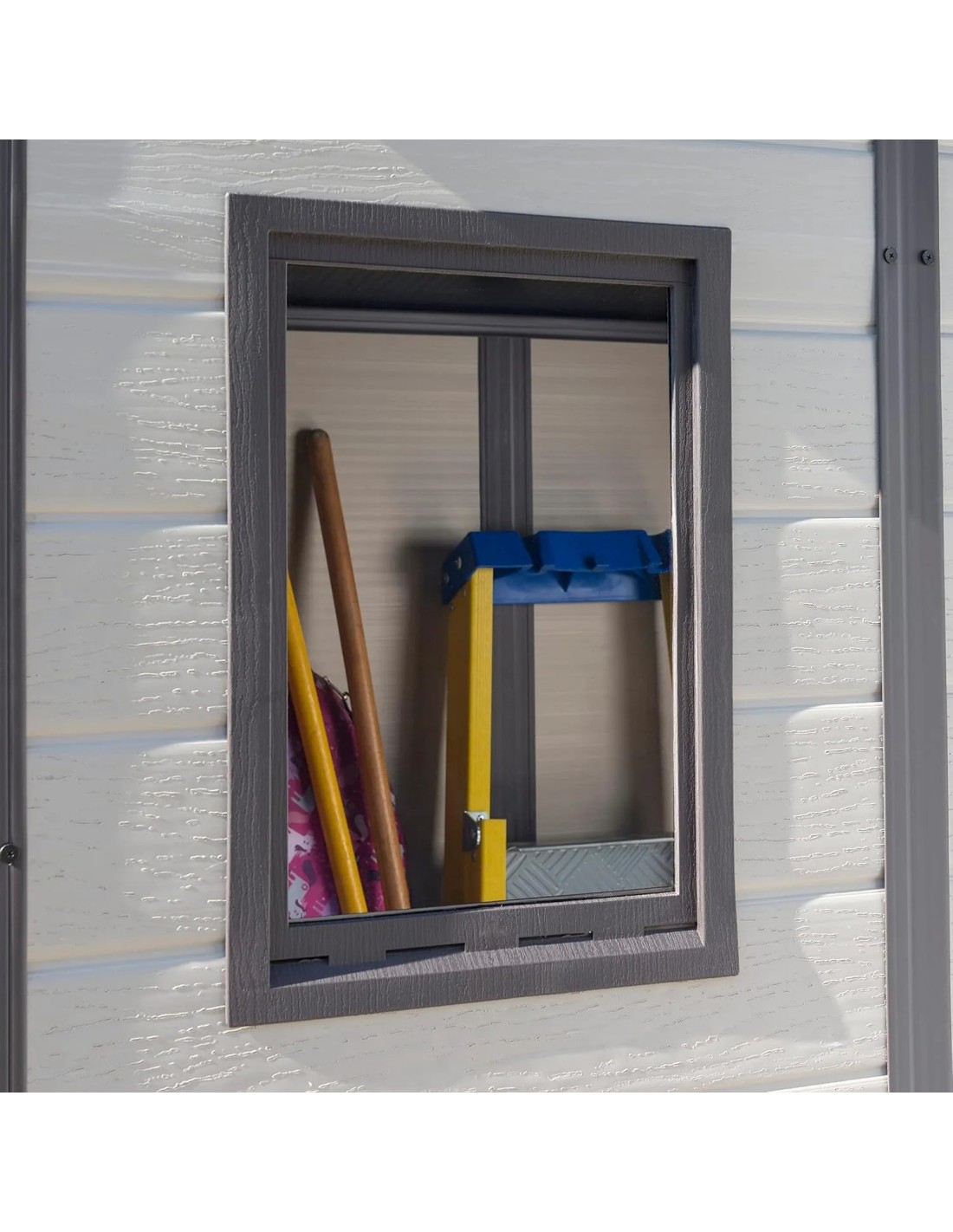 BRICO: vendita online CASETTA DA GIARDINO MANOR PENT 6X4 BEIGE in offerta