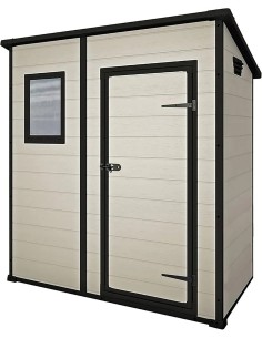 PIC-NIC: vendita online CASETTA DA GIARDINO MANOR PENT 6X4 BEIGE in offerta