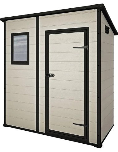 BRICO: vendita online CASETTA DA GIARDINO MANOR PENT 6X4 BEIGE in offerta