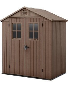 PIC-NIC: vendita online CASETTA DA GIARDINO DARWIN 6X4 EFFETTO LEGNO in offerta