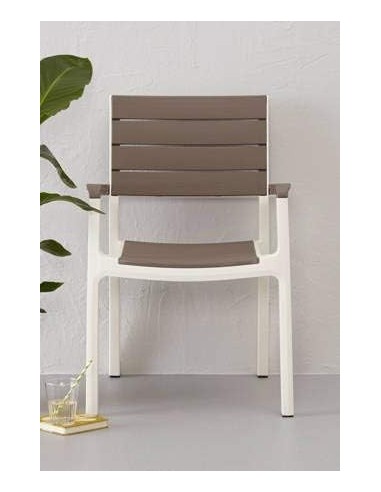 SEDIE E POLTRONE: vendita online POLTRONA HARMONY BIANCO/CAPPUCCINO in offerta