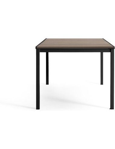 TAVOLI: vendita online TAVOLO PORTO STRUTTURA GRAFITE 200X95X75CM EFFETTO LEGNO in offerta