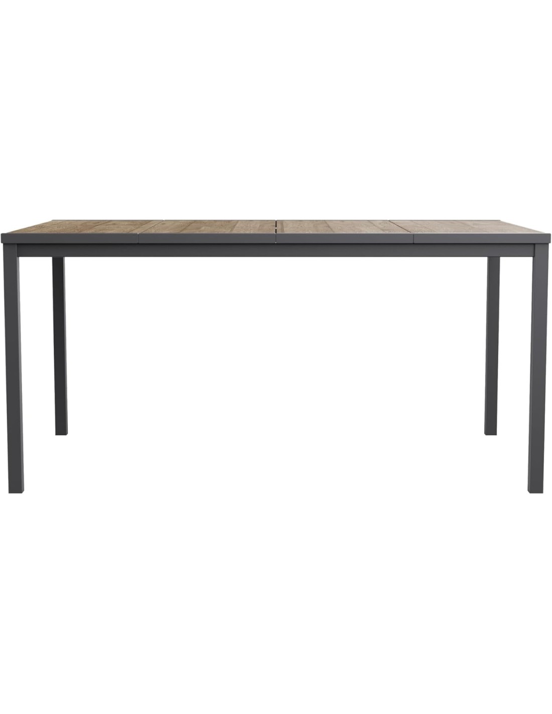 TAVOLI: vendita online TAVOLO PORTO STRUTTURA GRAFITE 200X95X75CM EFFETTO LEGNO in offerta