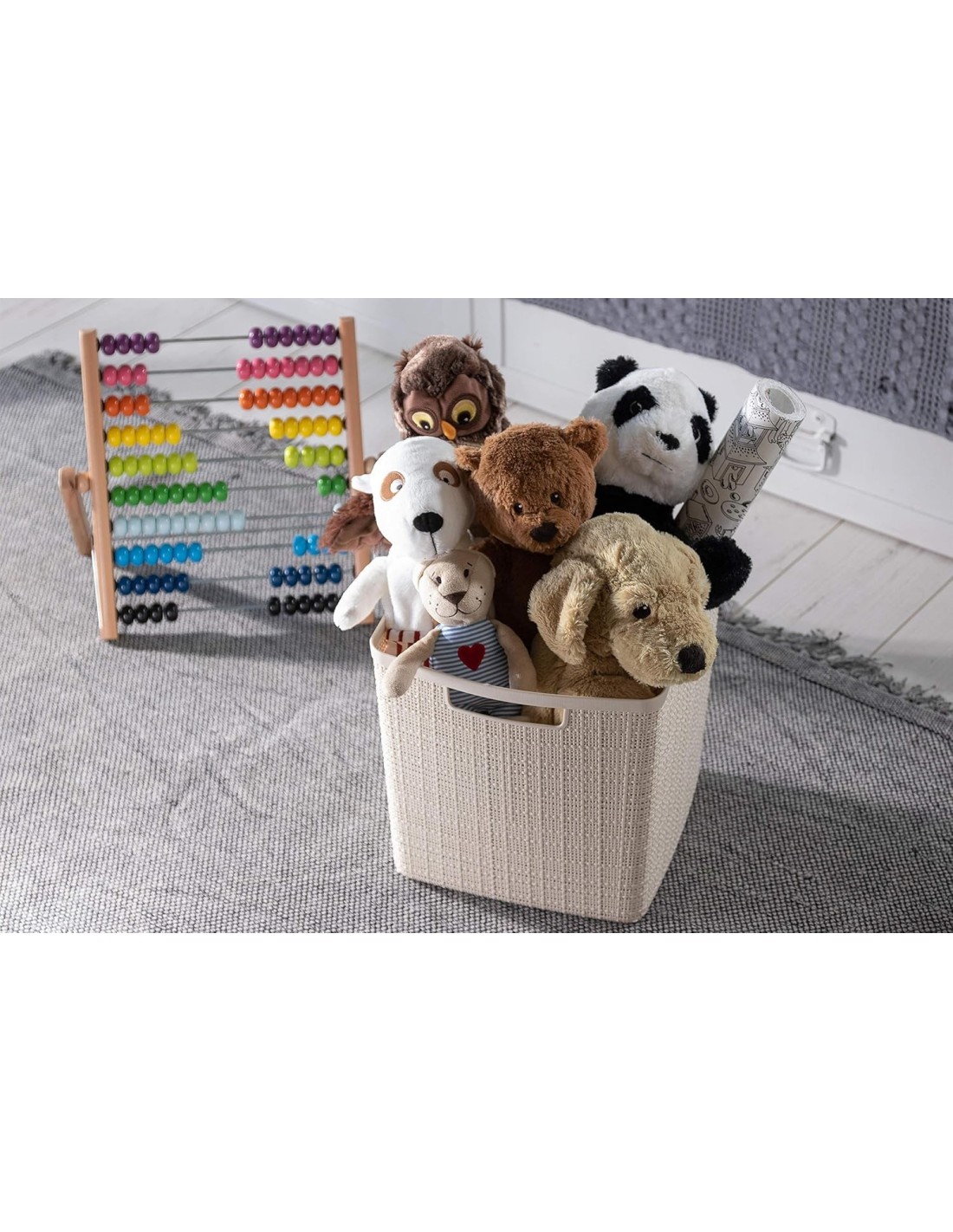 CESTE BUCATO PLASTICA: vendita online CESTINO L RETTANGOLARE 20LT in offerta