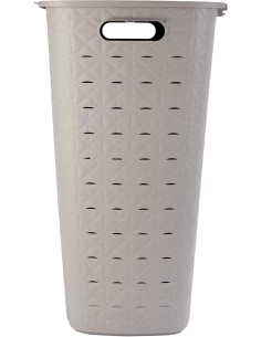 PORTABIANCHERIA: vendita online Porta Biancheria Curver SOFTEX Tortora, plastica riciclata 70%, effetto tessuto, 56L, elegant... 2