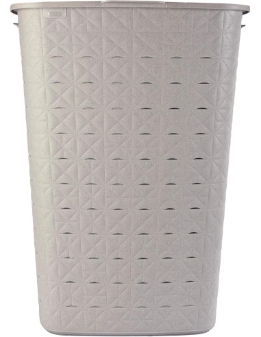 Porta Biancheria Curver SOFTEX Tortora 56L Elegante | Shop in Casa