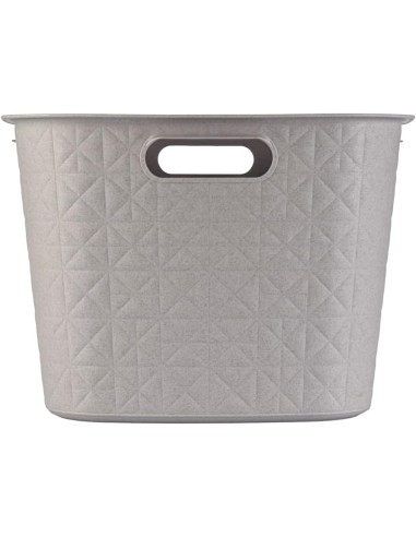 PORTABIANCHERIA: vendita online CESTA PORTABIANCHERIA 258704 TORTORA 45LT 40X60X28CM in offerta