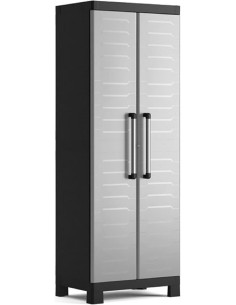 ARMADIETTI: vendita online ARMADIO DETROIT ALTO GRIGIO/NERO 65X45X182CM in offerta