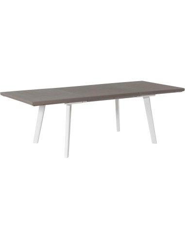 TAVOLI: vendita online TAVOLO HARMONY ANTRACITE/BIANCO 162/241X100CM ALLUNGABILE in offerta