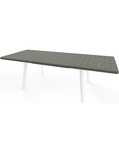 TAVOLI: vendita online TAVOLO HARMONY ANTRACITE/BIANCO 162/241X100CM ALLUNGABILE in offerta
