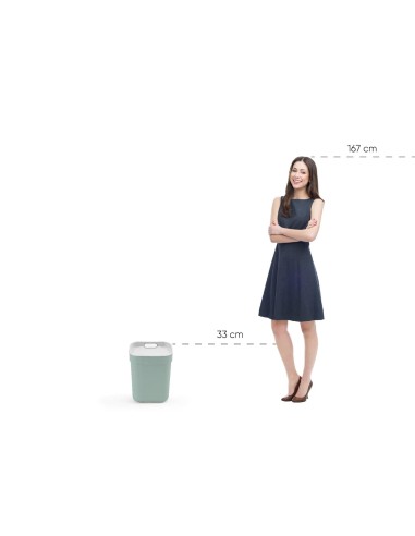 PATTUMIERE DIFFERENZIATA: vendita online PATTUMIERA GRIGIA 20LT READY TO COLLECT in offerta