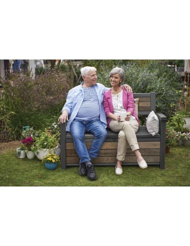 SEDIE E POLTRONE: vendita online PANCHINA CONTENITORE RESINA 132X61X89CM RESINA in offerta