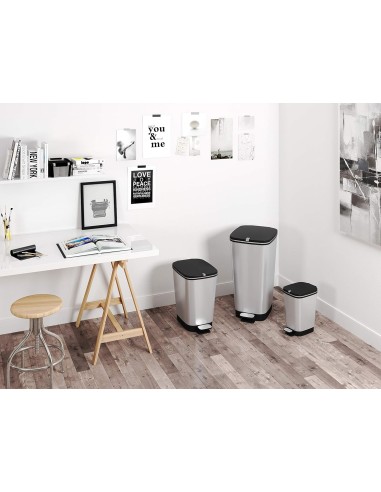 PATTUMIERA BAGNO: vendita online PATTUMIERA CHIC 10 LT IN ACCIAIO KETER in offerta