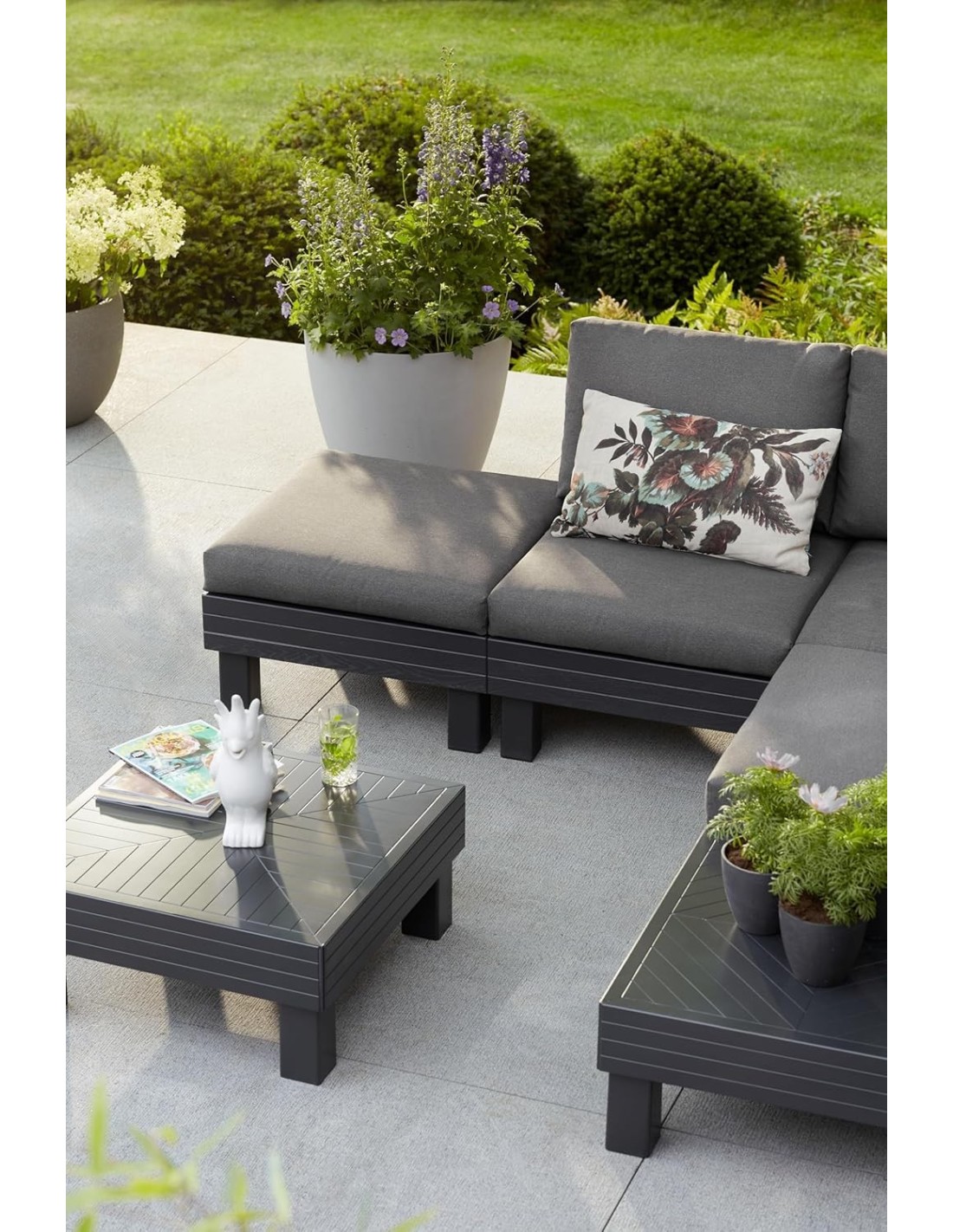 SALOTTINI: vendita online SALOTTO K257361 ELEMENTS GRAFITE MODULARE in offerta