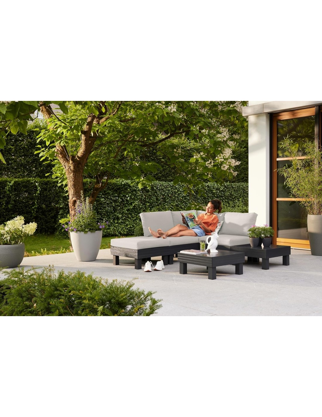 SALOTTINI: vendita online SALOTTO K257361 ELEMENTS GRAFITE MODULARE in offerta