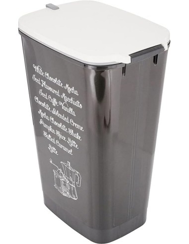 PATTUMIERE: vendita online KIS CHIC PATTUMIERA IN PLASTICA MENU/COFFE 50 LT KETER in offerta