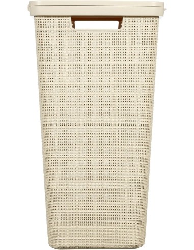 PORTABIANCHERIA: vendita online PORTABIANCHERIA JUTA 58LT BIANCO CON COPERCHIO in offerta