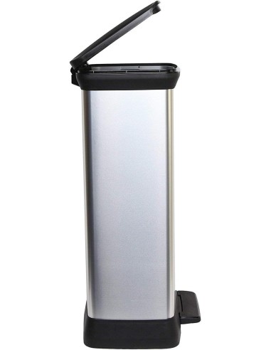 PATTUMIERE: vendita online CURVER DECO PATTUMIERA RETTANGOLARE A PEDALE 50 LT KETER in offerta
