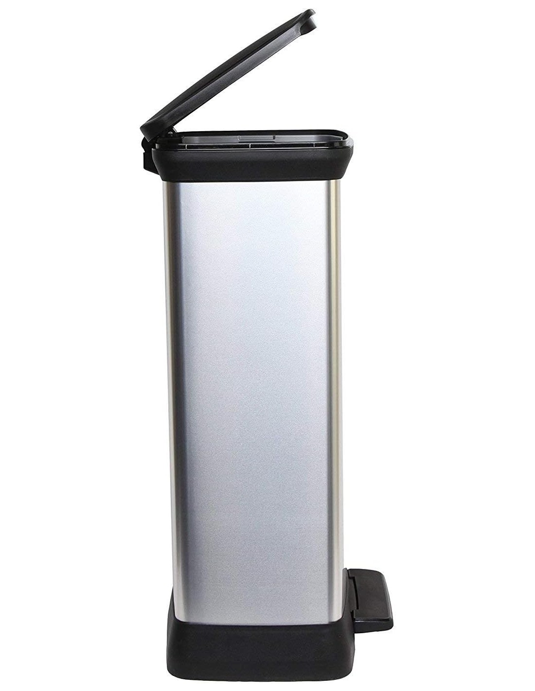 PATTUMIERE: vendita online CURVER DECO PATTUMIERA RETTANGOLARE A PEDALE 50 LT KETER in offerta