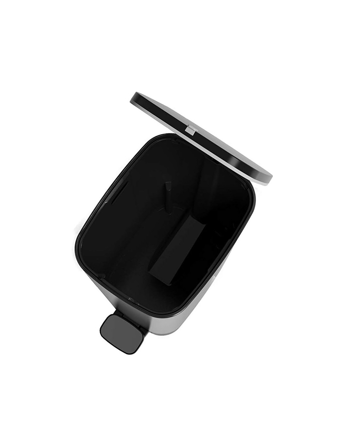 PATTUMIERE: vendita online Cestino Pedale KIS Chic Bin Steel 50 L Design metallizzato, guarnizione anti odori in offerta