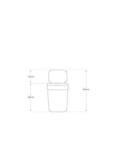 PATTUMIERE DIFFERENZIATA: vendita online PATTUMIERA MENTA 10LT READY TO COLLECT in offerta
