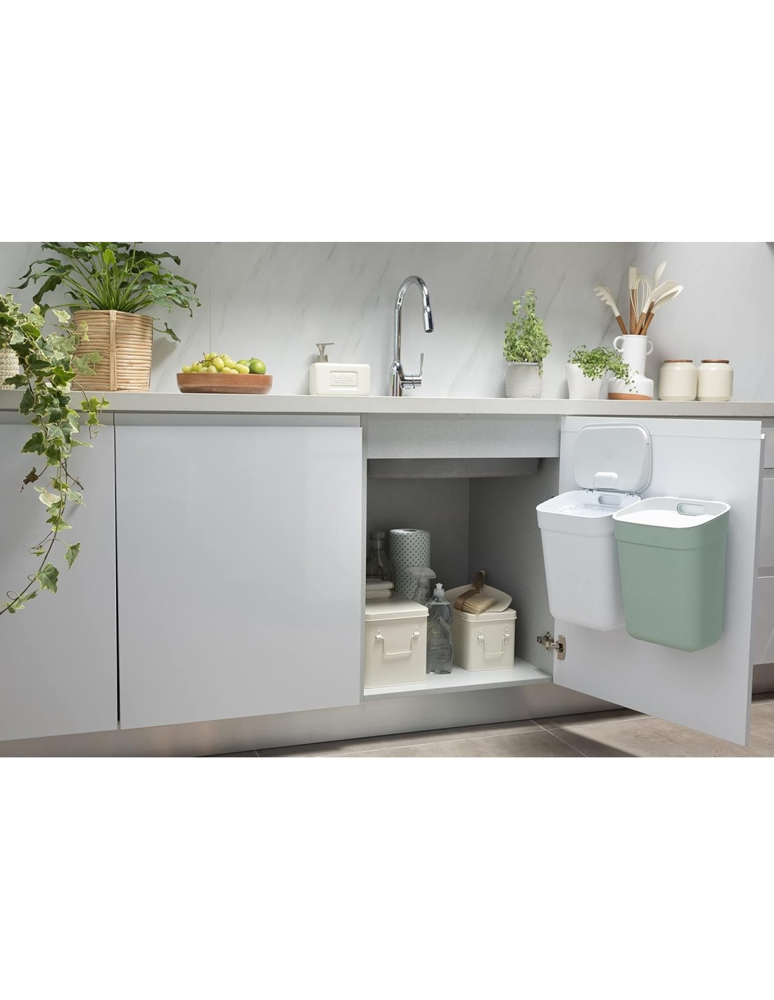 PATTUMIERE DIFFERENZIATA: vendita online PATTUMIERA MENTA 10LT READY TO COLLECT in offerta