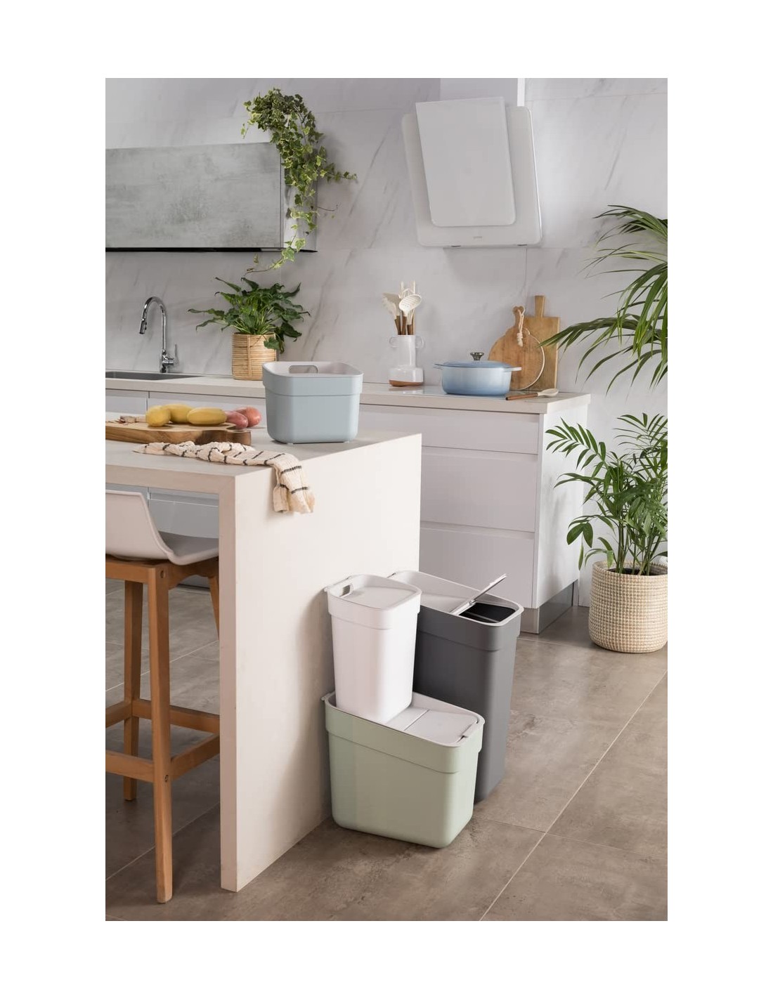 PATTUMIERE DIFFERENZIATA: vendita online PATTUMIERA MENTA 20LT READY TO COLLECT in offerta