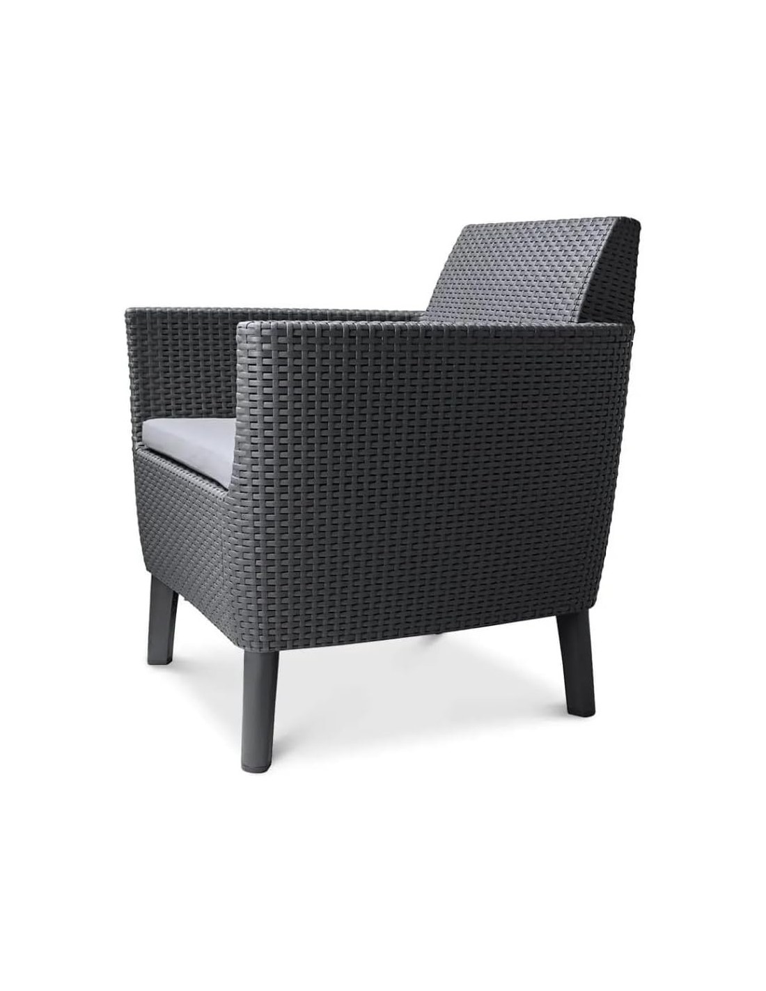 SALOTTINI: vendita online SALOTTO SALEMO LOUNGE GRAFITE in offerta