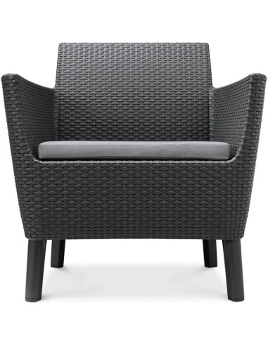 SALOTTINI: vendita online SALOTTO SALEMO LOUNGE GRAFITE in offerta