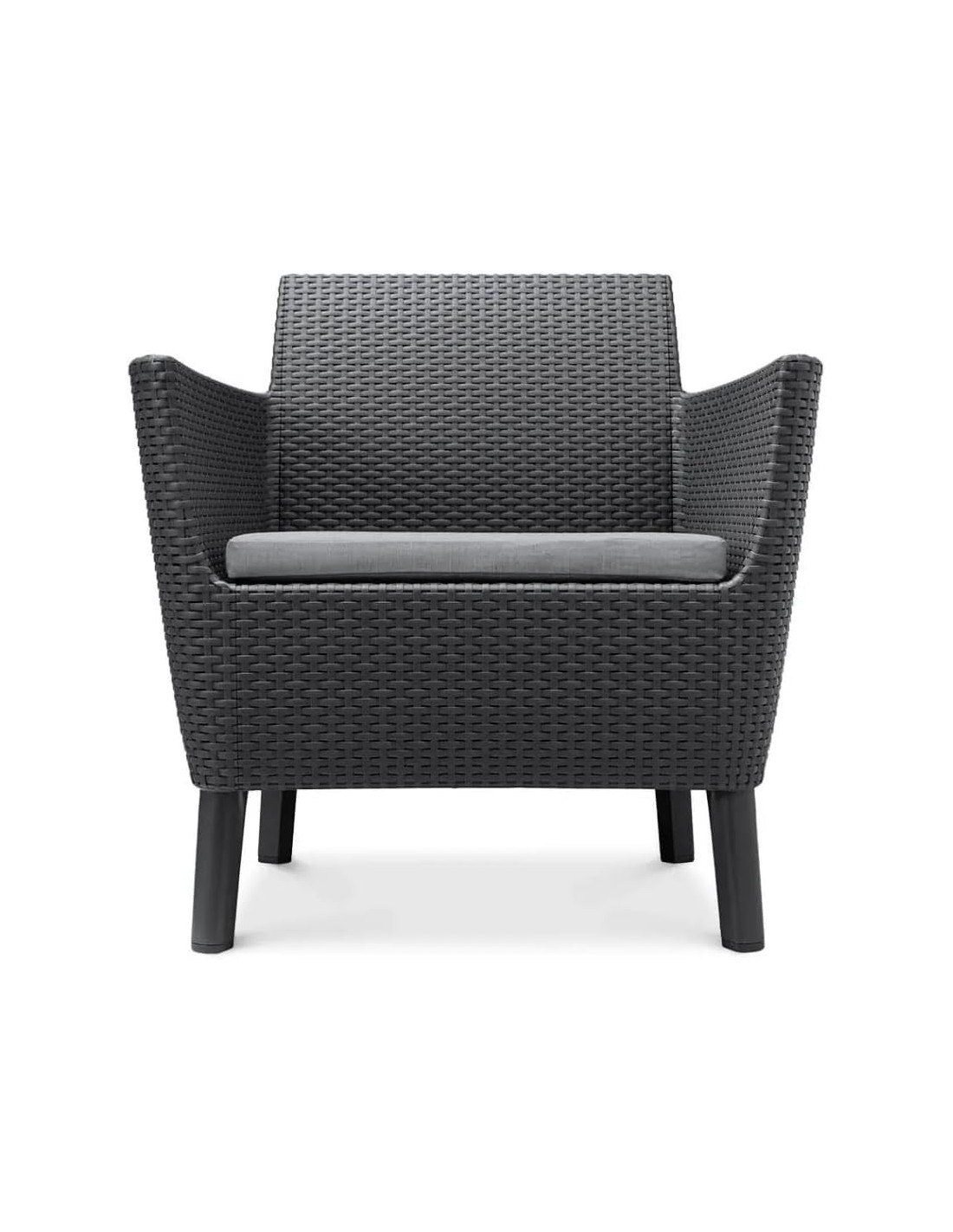 SALOTTINI: vendita online SALOTTO SALEMO LOUNGE GRAFITE in offerta