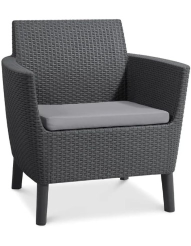 SALOTTINI: vendita online SALOTTO SALEMO LOUNGE GRAFITE in offerta