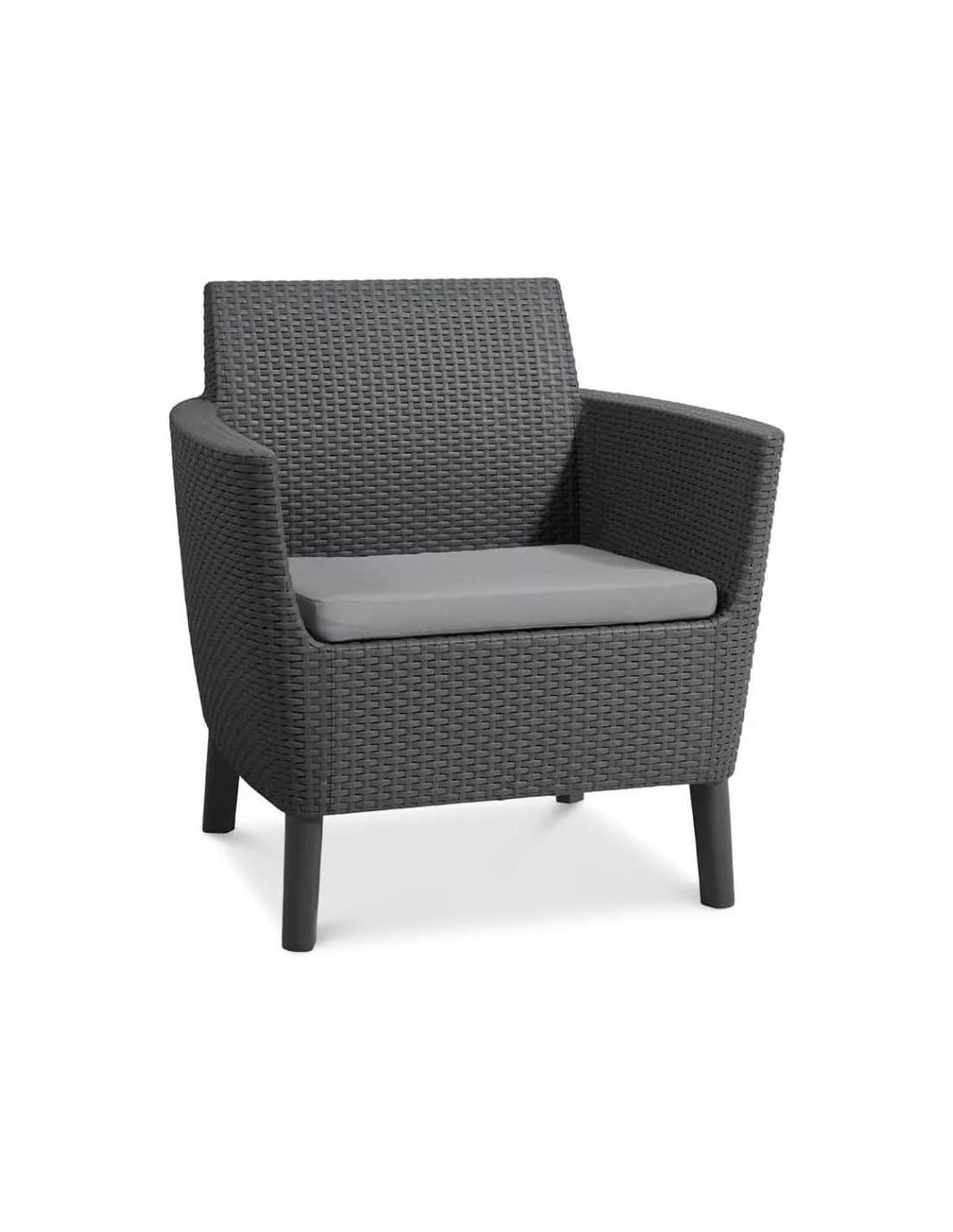 SALOTTINI: vendita online SALOTTO SALEMO LOUNGE GRAFITE in offerta