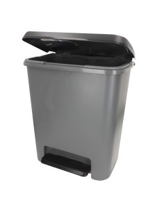 PATTUMIERE: vendita online PATTUMIERA A PEDALE 25LT GRIGIA COMPATTA in offerta 2