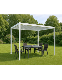 PERGOLA PALMAS 3X3MT BIANCO