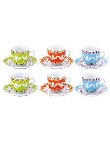 ANITA SET 6TZ CAFFE 25556 CON PIATTO