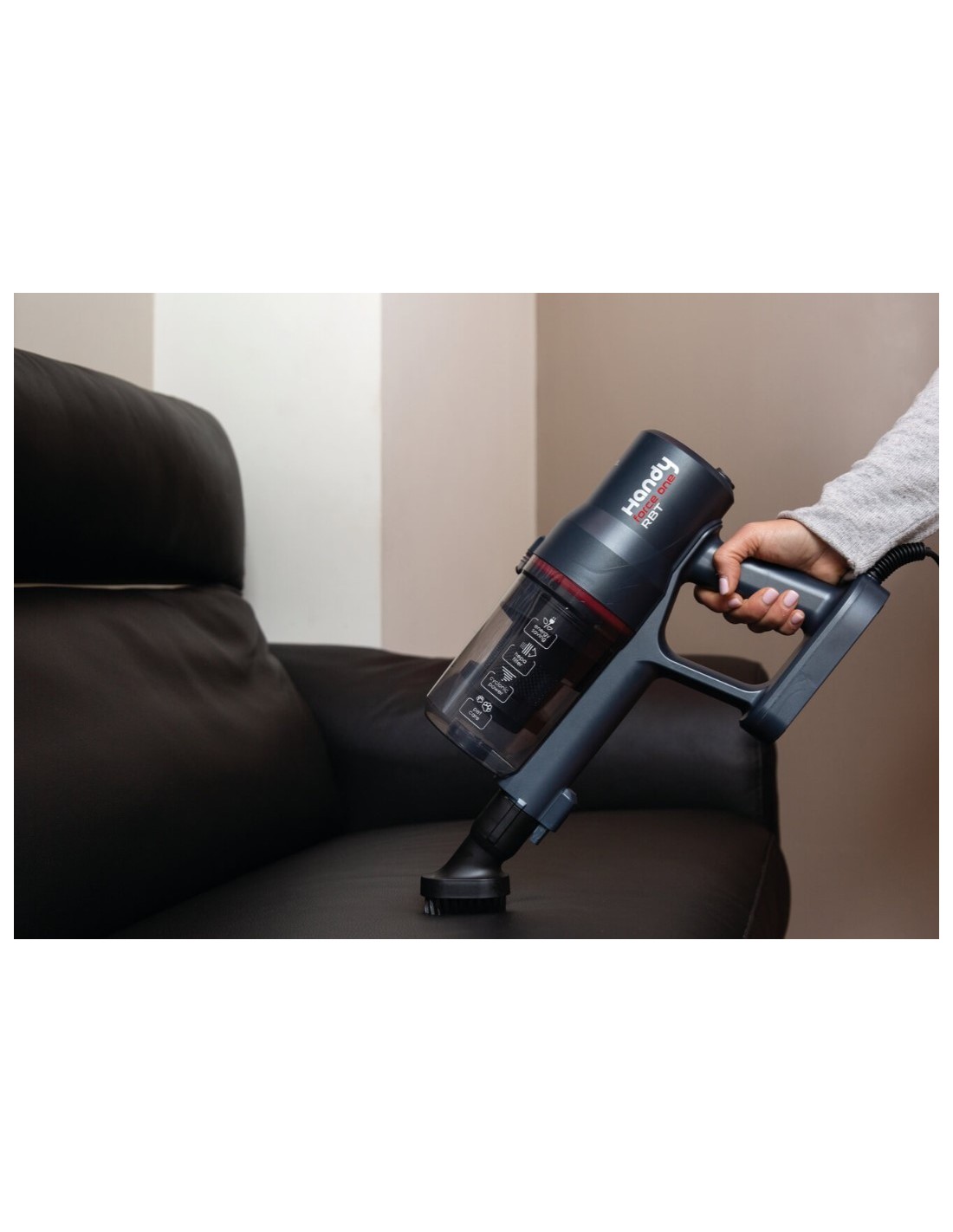 ASPIRAPOLVERE E SCOPE: vendita online Handy Force One RBT, scopa elettrica con filo, aspirabriciole, 0,5L, filtro HEPA, tecno...