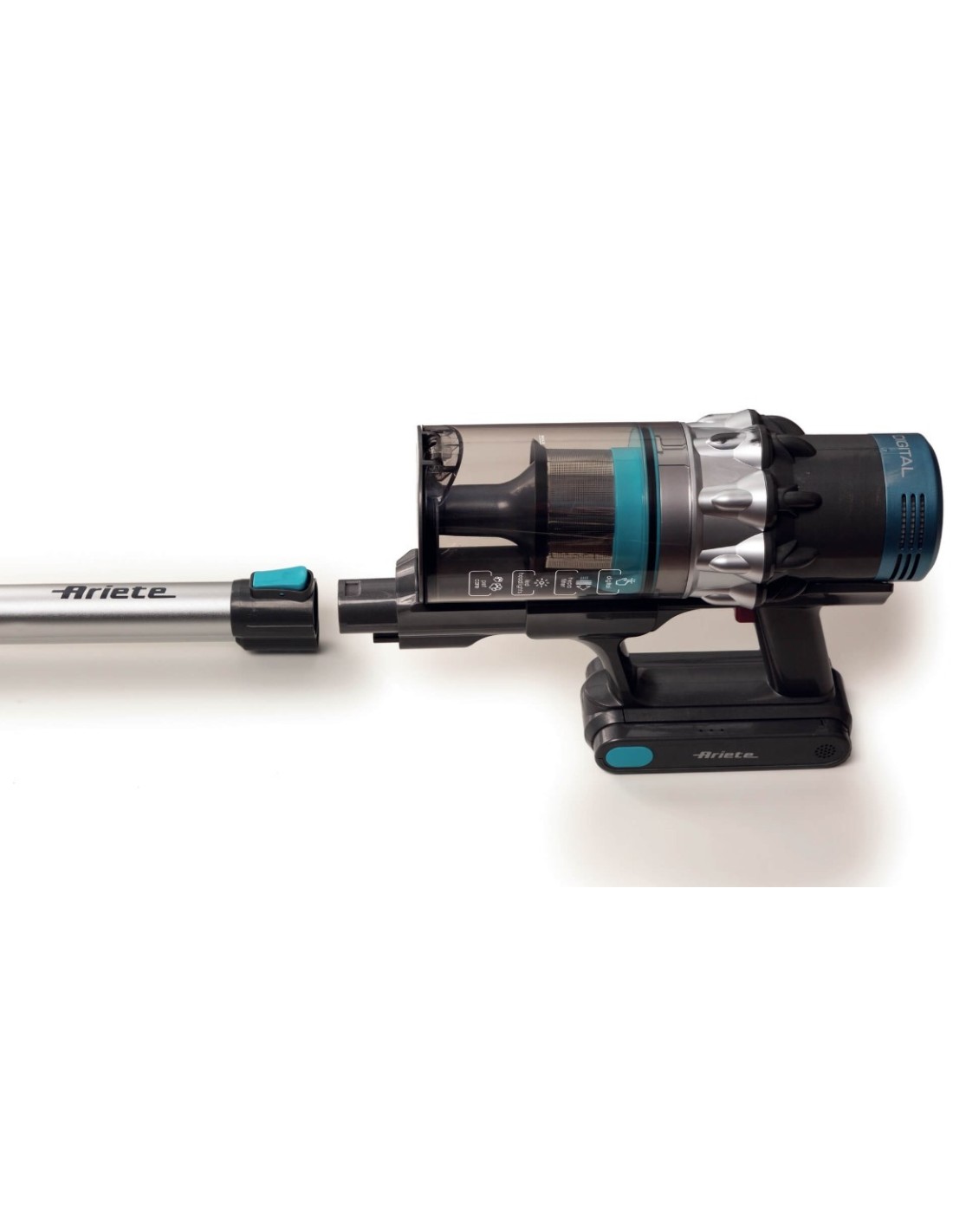 ASPIRAPOLVERE E SCOPE: vendita online Scopa elettrica 22V cordless, Digital Panel, aspirabriciole, serbatoio 1L, spazzola mot...