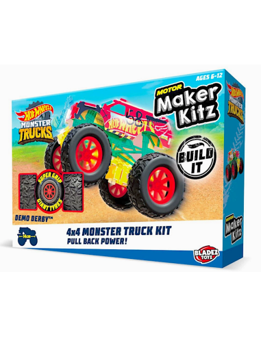 HOTWHEELS HTW17552 MONSTER TRUCK KIT MOTORIZZATO