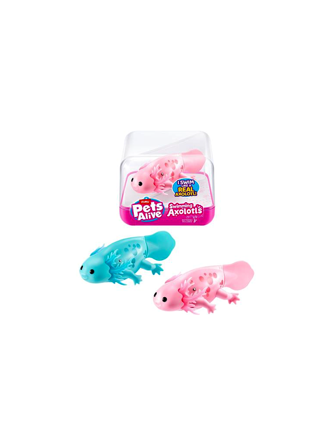 PETS ALIVE ZUR9556 SWIMMING AXOLOTL