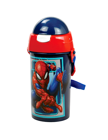 Borraccia alluminio bambini 500ml con cannuccia |shopincasa.it