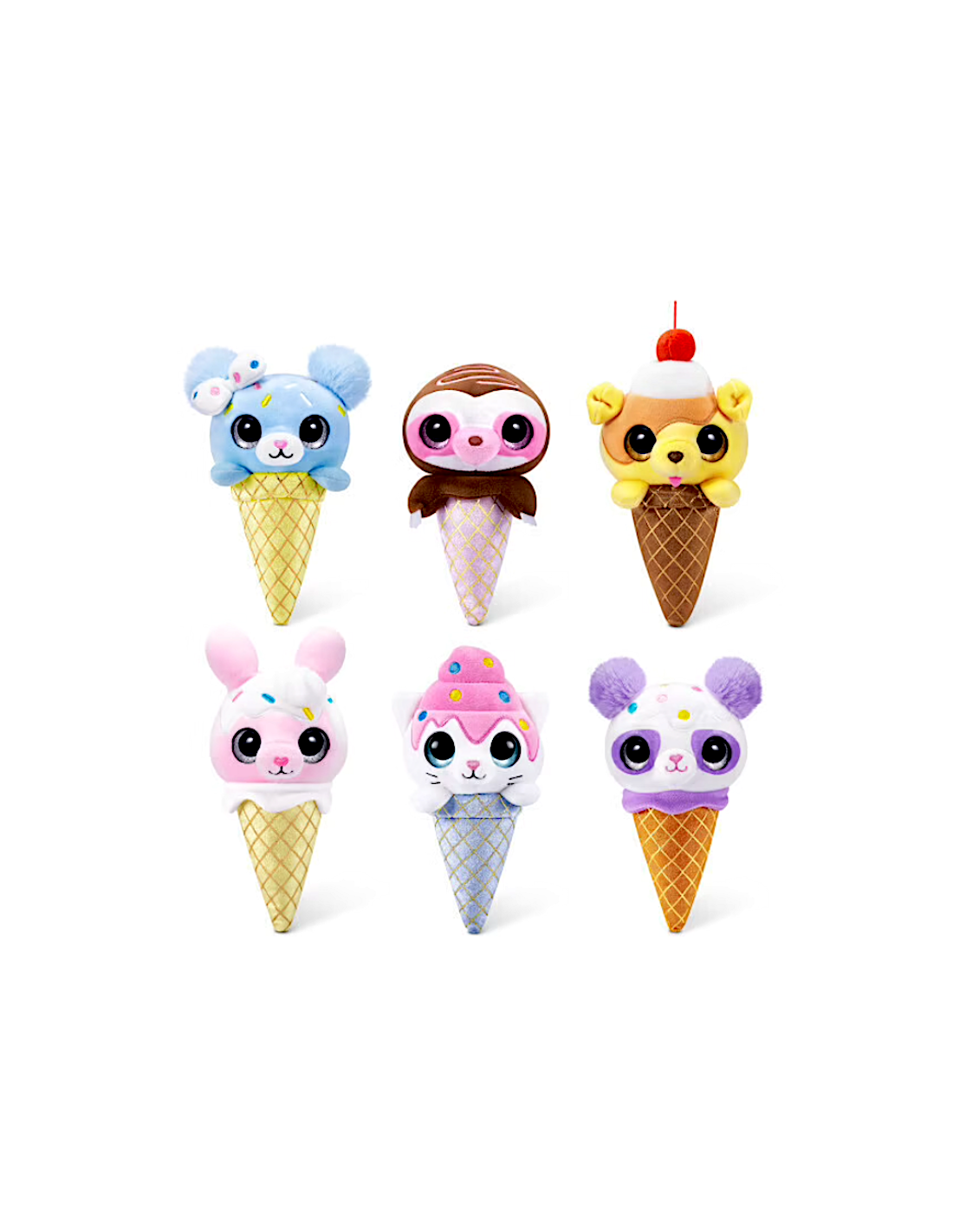Coco Cones Sweet Peluche in Cono ZUR9638 Assortito | Shop in Casa